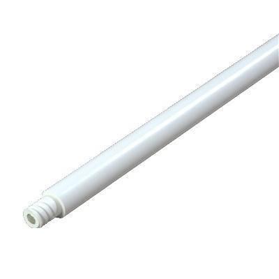 Carlisle 4023000 36" Handle - Threaded, Reinforced Tip, Plastic, White