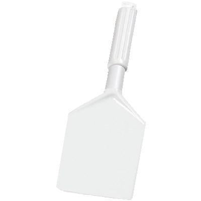 Carlisle 4035002 Sparta 13-1/2" White Paddle with 7-1/2" X 4-1/2" Nylon Blade and Polypropylene Handle