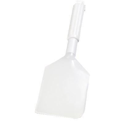 Carlisle 4035100 Sparta 13-1/2" White Paddle with 7-1/2" X 4-1/2" Polyethylene Blade and Plastic Handle