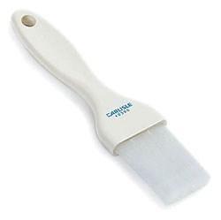 Carlisle 4039002 1-1/2"W Pastry Brush Flat, White Nylon Bristles, Plastic Handle