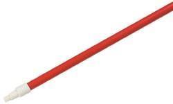 Carlisle 4122505 48" Threaded Handle - Fiberglass, Red