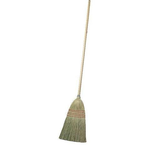 Carlisle 4135200 55"H Parlor Corn Broom with 12" Head
