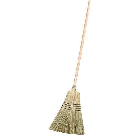 Carlisle 4135467 56"H Warehouse Corn Broom with 12" Head