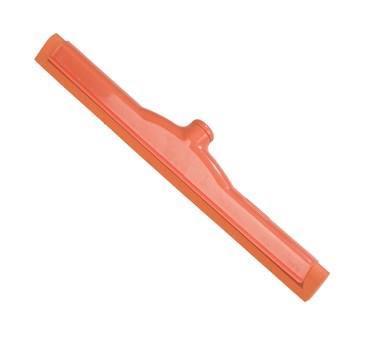 Carlisle 4156724 Sparta Spectrum 18" Orange, Double Foam Floor Squeegee with Plastic Frame