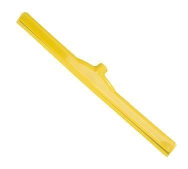 Carlisle 4156804 Sparta Spectrum 24" Yellow, Double Foam Floor Squeegee with Plastic Frame