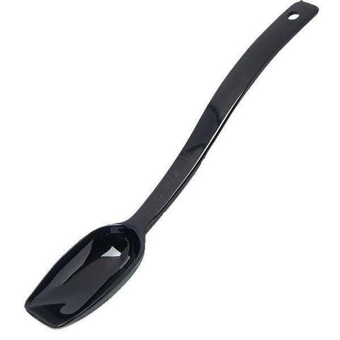 Carlisle 446003 9"L Solid Salad/Buffet Spoon with 1/2 Oz Capacity, Plastic, Black