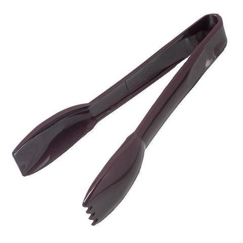 Carlisle 460601 Carly 6" Brown Plastic Salad Tongs