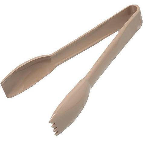 Carlisle 460606 Carly 6" Beige Plastic Salad Tongs