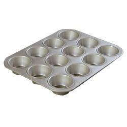 Carlisle 601830 Cupcake Pan with (12) 3-1/2 Oz Cup Capacity, Aluminized Steel