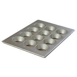 Carlisle 601834 Cupcake Pan with (12) 4 Oz Cup Capacity, Aluminized Steel