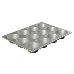 Carlisle 601837 Cupcake Pan with (12) 6 Oz Cup Capacity, Aluminized Steel