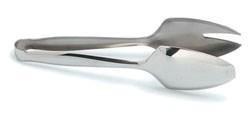 Carlisle 607693 9" Notched Salad Tong, Stainless