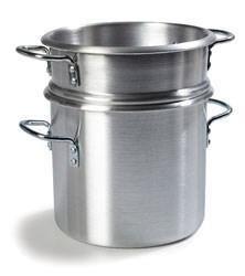 Carlisle 60921 10" Round Double Boiler with 12 Qt Capacity, Aluminum