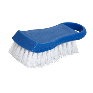 Winco CBR-BU Cutting Board Brush 6-1/2" Long, Polypropylene, Blue