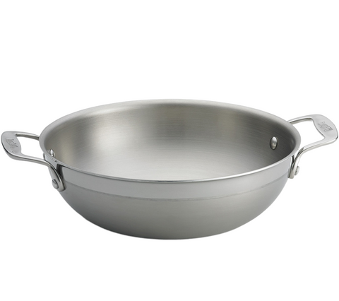 Tablecraft CW7012 Tri-Ply Cookware Round 3 Qt Wok