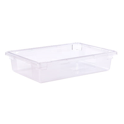 Carlisle 1062107 StorPlus™ Food Storage Box, 8-1/2 gallon, 26"L x 18"W x 6"H, clear, NSF, Made in USA