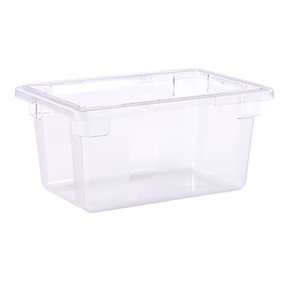 Carlisle 1061207 StorPlus™ Food Storage Box, 5 gallon, 18"L x 12"W x 9"H, clear, NSF, Made in USA