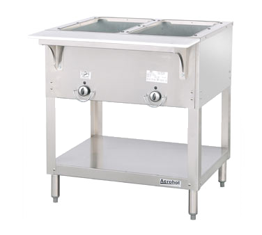 Duke E302SW Aerohot Electric Hot Food Station with (2) 12" x 20" Sealed Hot Food Wells