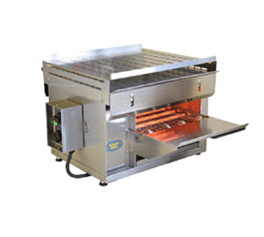 Equipex CT3000 Sodir-Roller Grill Conveyor Sandwich Tostadora, apertura de 2-3/8", cinta transportadora de 12" de ancho, calor infrarrojo de cuarzo, UL cULus