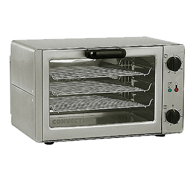 Equipex FC34 Horno de convección Sodir-Roller Grill, encimera eléctrica, una sola plataforma, 208/240v/60/1-ph 130/150 amperios 30 kW NEMA 6-15P Clasificación cULus NSF 4