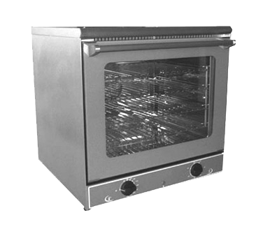 Horno de convección Equipex FC60/1 Sodir Ariel, eléctrico compacto de una sola plataforma 570°F, 120v/60/1-ph 140 amps 17 kW NEMA 5-15P cULus Classified NSF