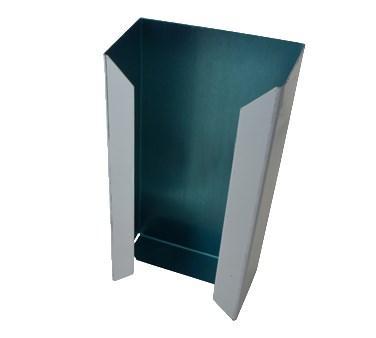 FMP 133-1575 Glove Box Holder, 10-1/8" H x 5-5/8"W x 3-3/16"D, 22 gauge stainless steel