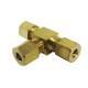 GSW USA WR-FT "T" Conector, 3/8" NPT X 3/8" OD Tubo