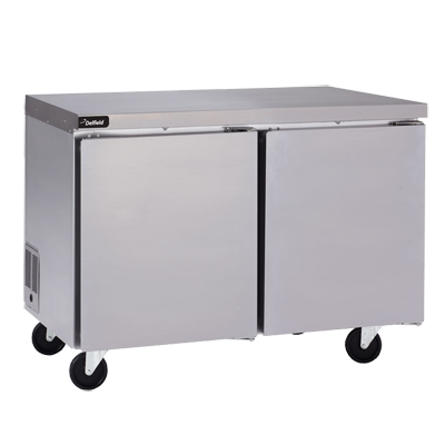 Delfield GUF60P-S Coolscapes™ Congelador bajo encimera/mesa de trabajo, (2) puertas de acero inoxidable, 115 V