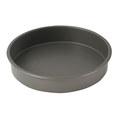 Winco HAC-102 Cake Pan, 10" dia. x 2" deep, round, 18 gauge, anodized aluminum