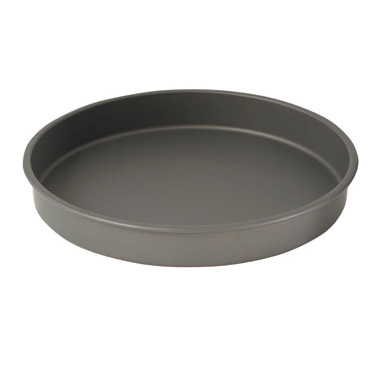 Winco HAC-142 Cake Pan, 14" dia. x 2" deep, round, 18 gauge, anodized aluminum