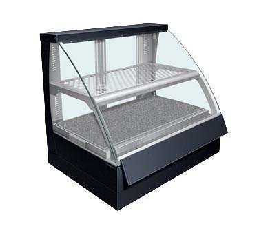 Vitrina frontal curvada de aire por convección Flav-R-Savor® Hatco FSCD-2PD - (2) niveles, 120 V