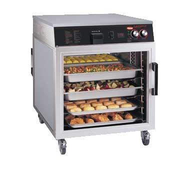 Hatco FSHC-6W2 Flav-R-Savor Six Slide Pass-Through Portable Half Size Holding Cabinet