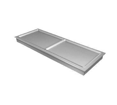 Hatco FTBR-S2 Drop-In Slim Frost Top 54.94" (2 Full Size Sheet Pan)