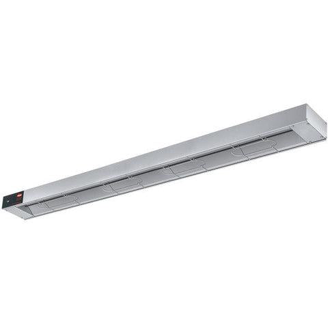 Hatco GRAM-132 Glo-Ray Calentador de alimentos infrarrojo de potencia máxima de 132" con controles de palanca adjuntos - 3750 vatios