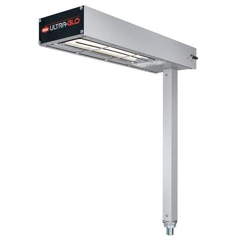 Hatco GRFSC-18 Glo-Ray 6" Fry Station Overhead Warmer with Ceramic Elements and Plug - 120V, 750W