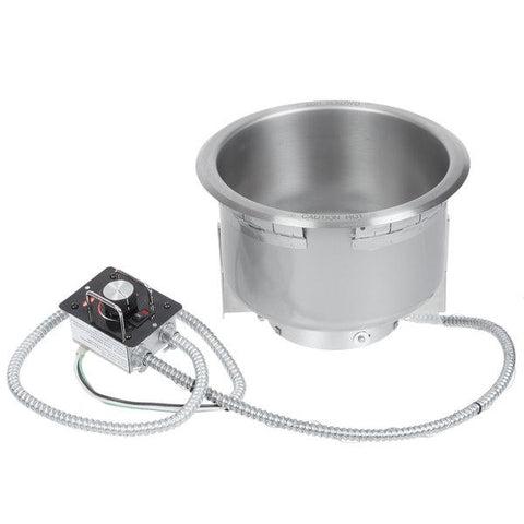 Hatco HWB-7QT Single Drop In Round Heated Soup Well, 7 Qt - 120V