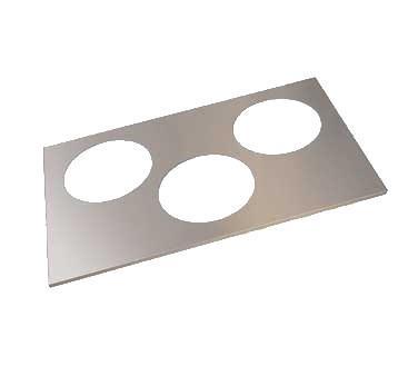 Adaptador Hatco HWB-3-4Q para convertir calentadores HWB-FUL para sostener (3) insertos de 4 cuartos