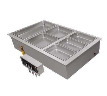 Hatco HWBI-1 Drop-In Hot Food Well, (1) Full Size Pan Capacity, Stainless Steel / Aluminum