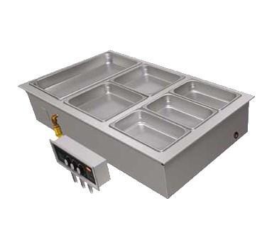 Hatco HWBLI-5 Drop-In Hot Food Well, (5) Full Size Pan Capacity, Stainless Steel / Aluminum