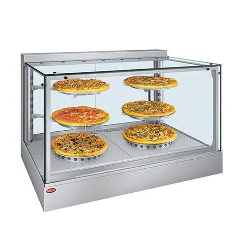 Hatco IHDCH-45 Calentador de pantalla con calefacción de servicio completo de 45" con puertas corredizas y control de humedad - 240 V