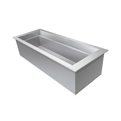 Hatco IWB-S1 One Pan Ice Cooled Slim Drop-in Cold Food Well