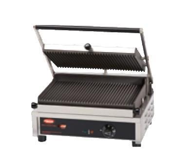 Hatco MCG14G Parrilla para sándwiches Panini multicontacto con placas ranuradas de hierro fundido - 120 V, 1800 W