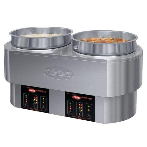 Hatco RHW-2 11 Qt. Dual Round Heated Food Well