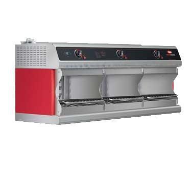 Hatco TFWM42-3900 Thermo-Finisher Acabadora de alimentos de 3 bahías con elementos de cinta infrarroja, 42 "W