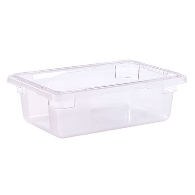 Carlisle 1061107 StorPlus™ Food Storage Box, 3-1/2 gallon, 18"L x 12"W x 6"H, clear, NSF, Made in USA