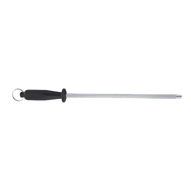 Winco K-12S Sharpening Steel, 12", round, stainless steel