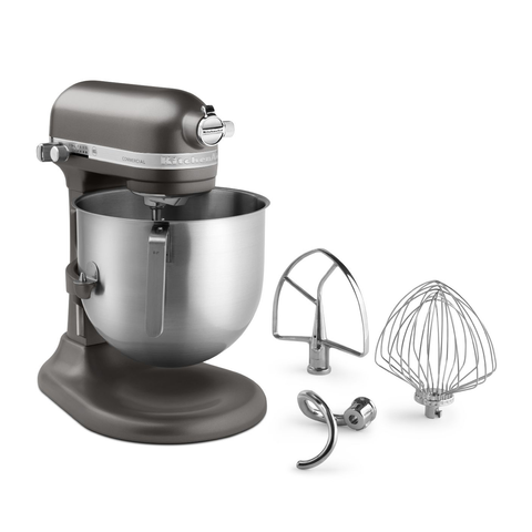 Batidora de pie comercial KitchenAid® KSM8990DP, tazón de 8 cuartos con elevador