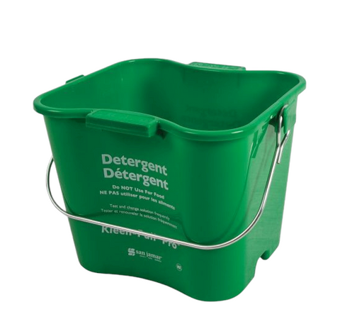 San Jamar KPP97GN Kleen-Pail®, 3 qt, green