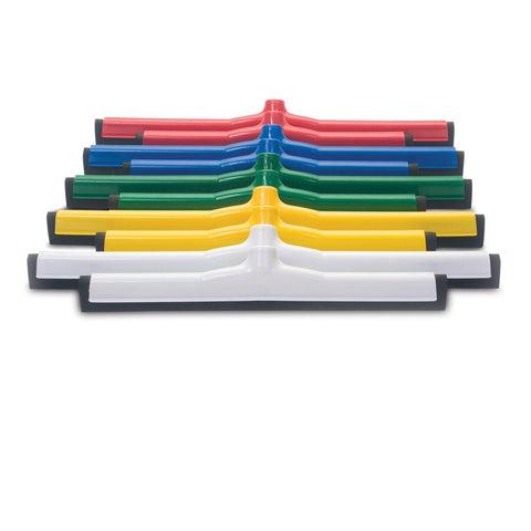 Malish 5724R 24" Squeegee, Red Plastic Framed Squeegees