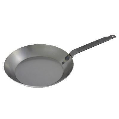 Matfer 062001 Black Steel Round Frying Pan